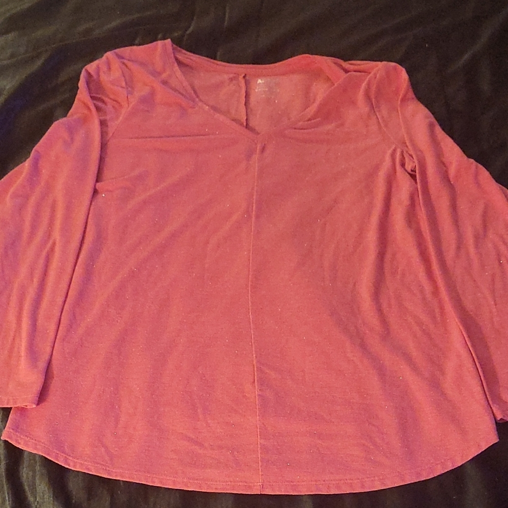 Apt. 9 Women's Rose Long Sleeve Blouse